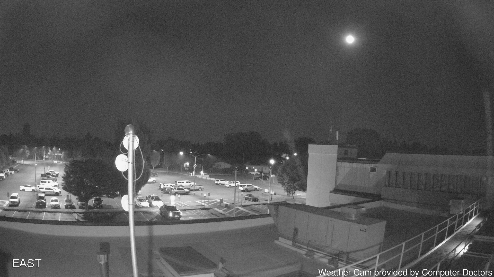 time-lapse frame, East webcam