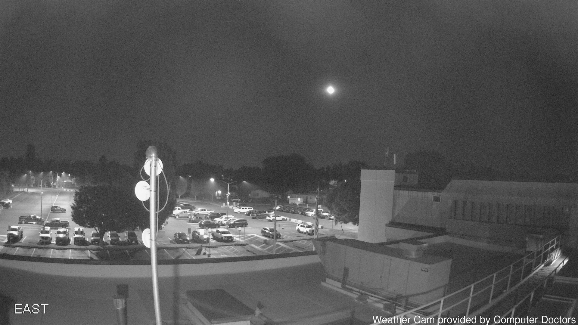 time-lapse frame, East webcam
