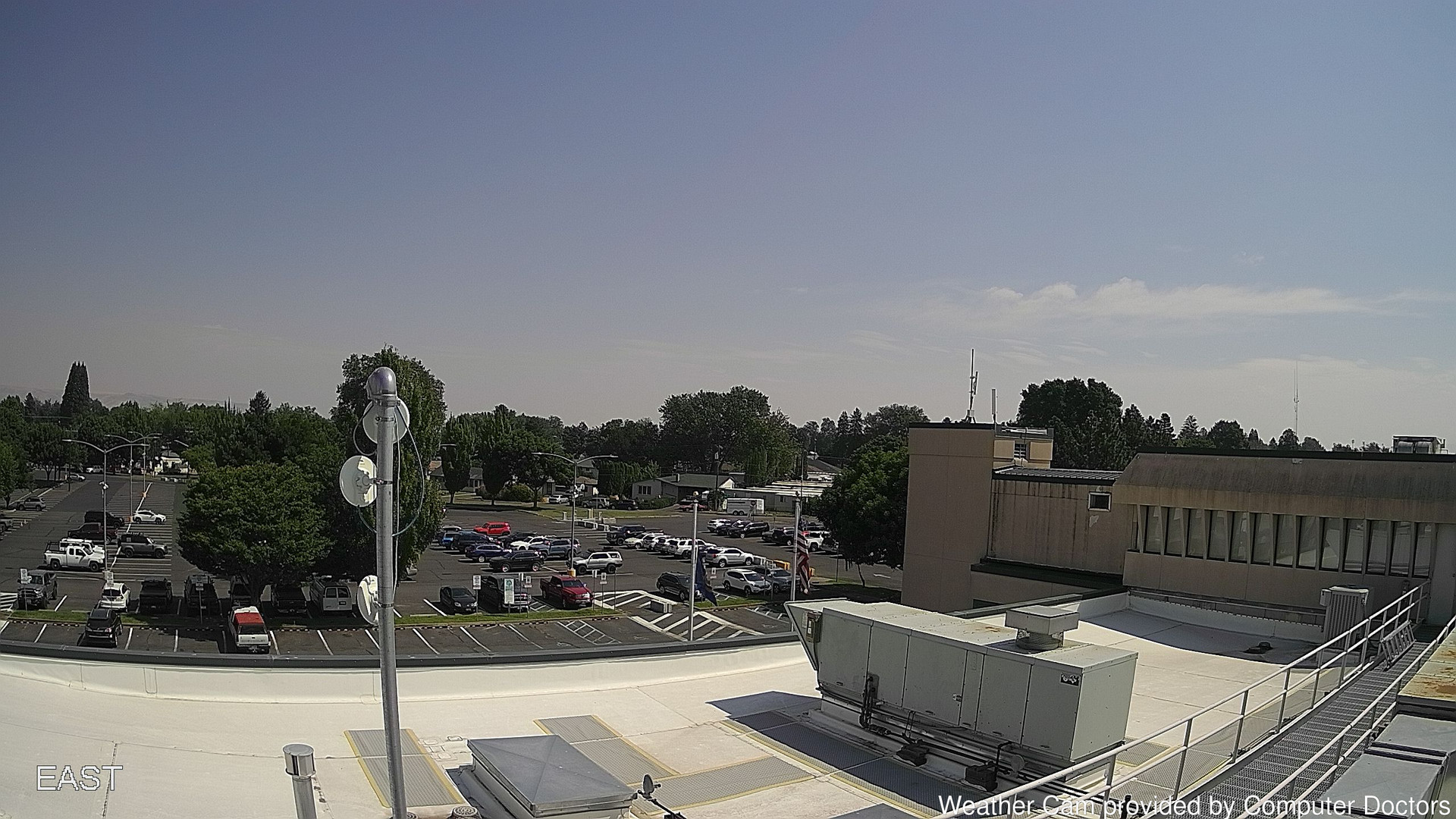 view from East on 2026-08-18