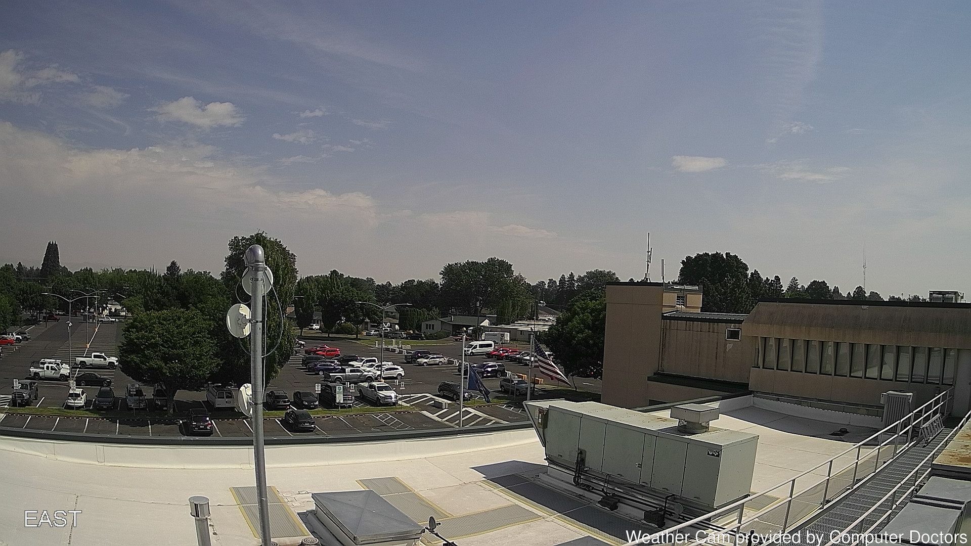 view from East on 2026-08-21