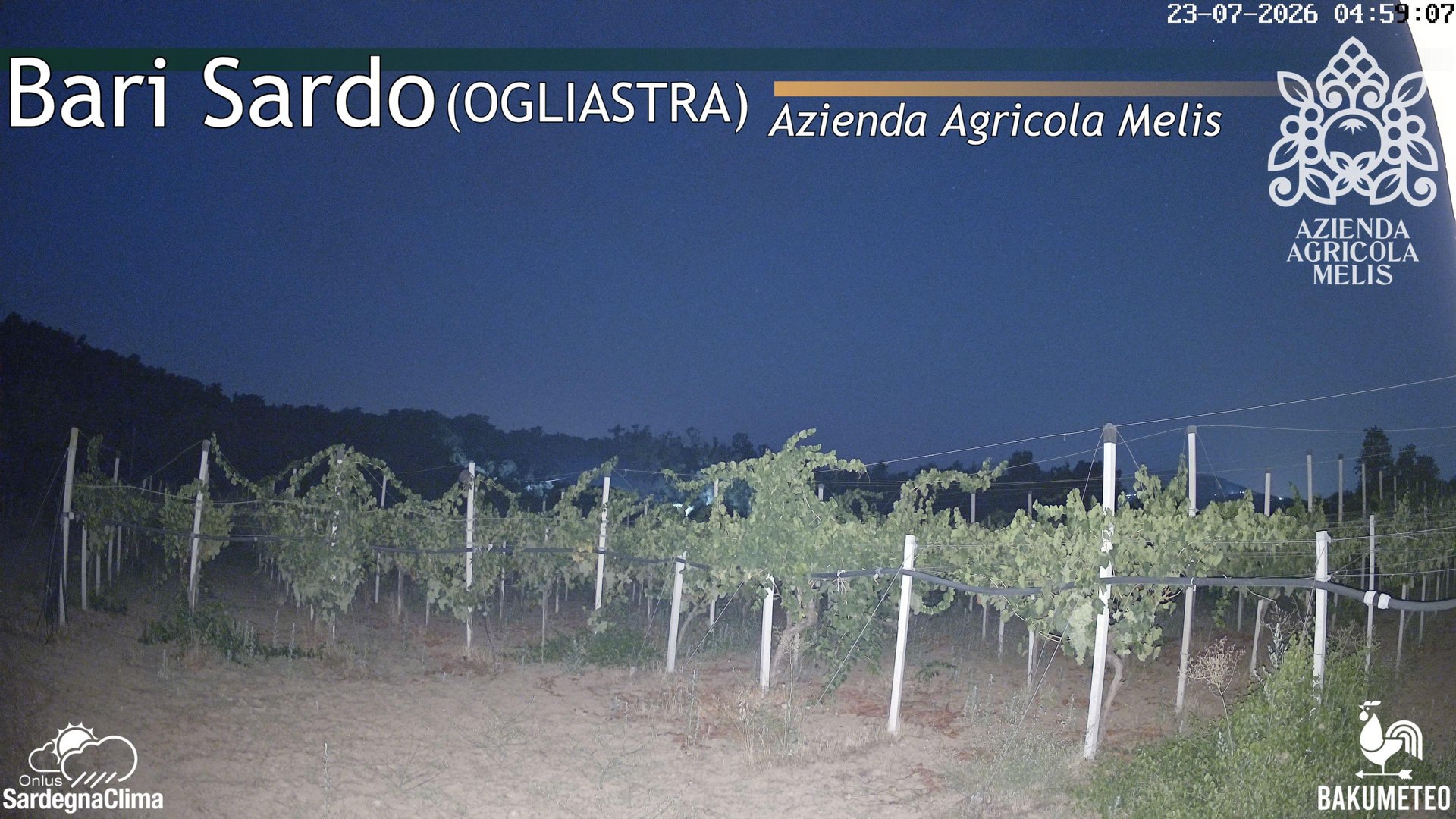 time-lapse frame, Bari Sardo webcam