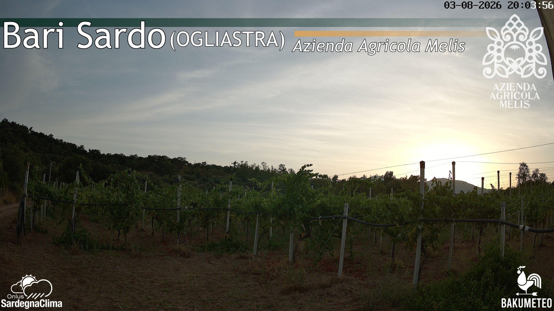 time-lapse frame, Bari Sardo webcam