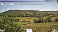view from Sorgono on 2025-06-02