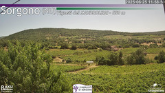 view from Sorgono on 2025-06-25