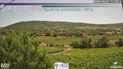 view from Sorgono on 2025-06-27