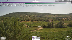 view from Sorgono on 2025-08-11