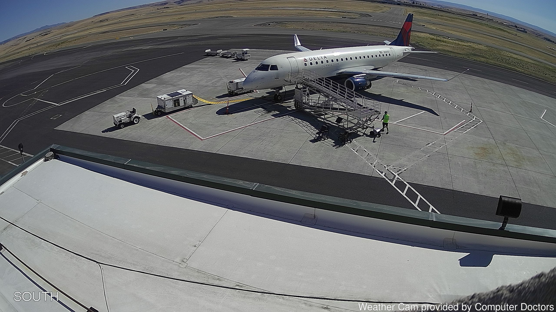 time-lapse frame, South webcam