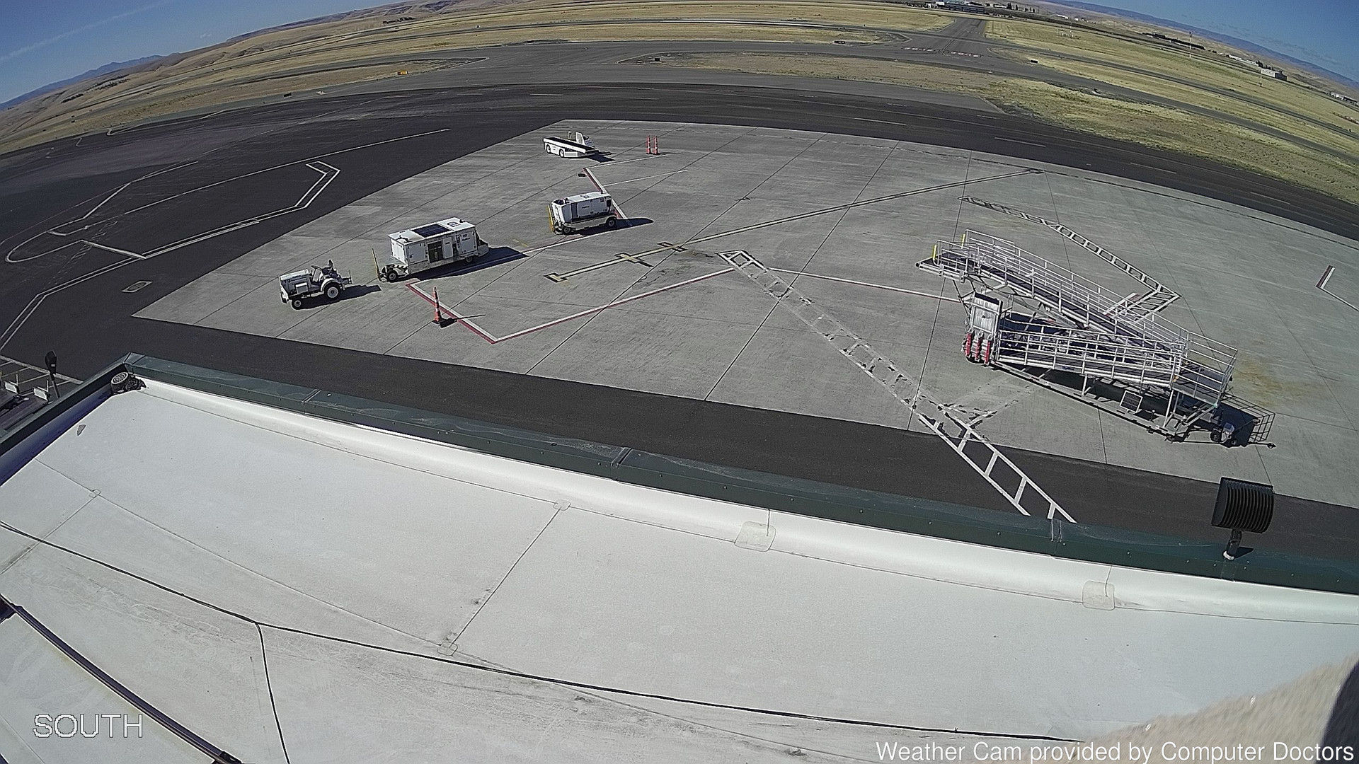 time-lapse frame, South webcam