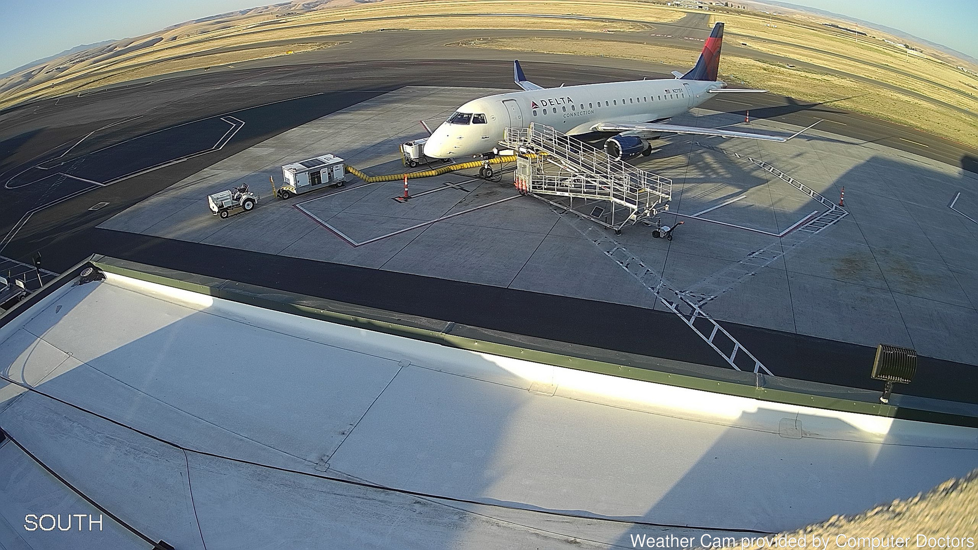 time-lapse frame, South webcam