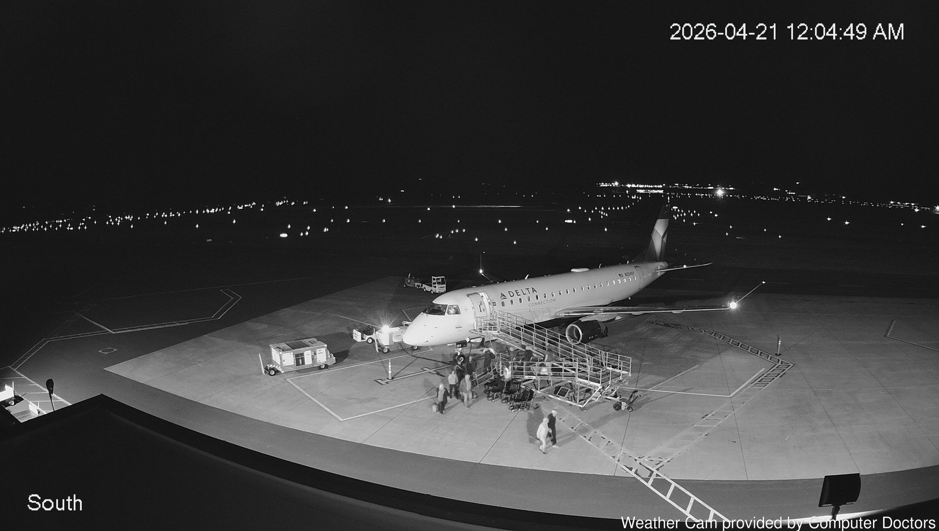 time-lapse frame, South webcam