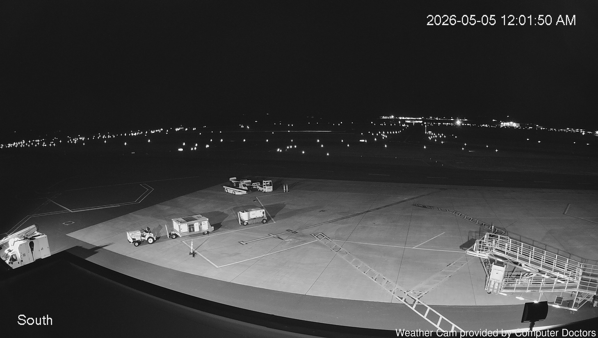 time-lapse frame, South webcam
