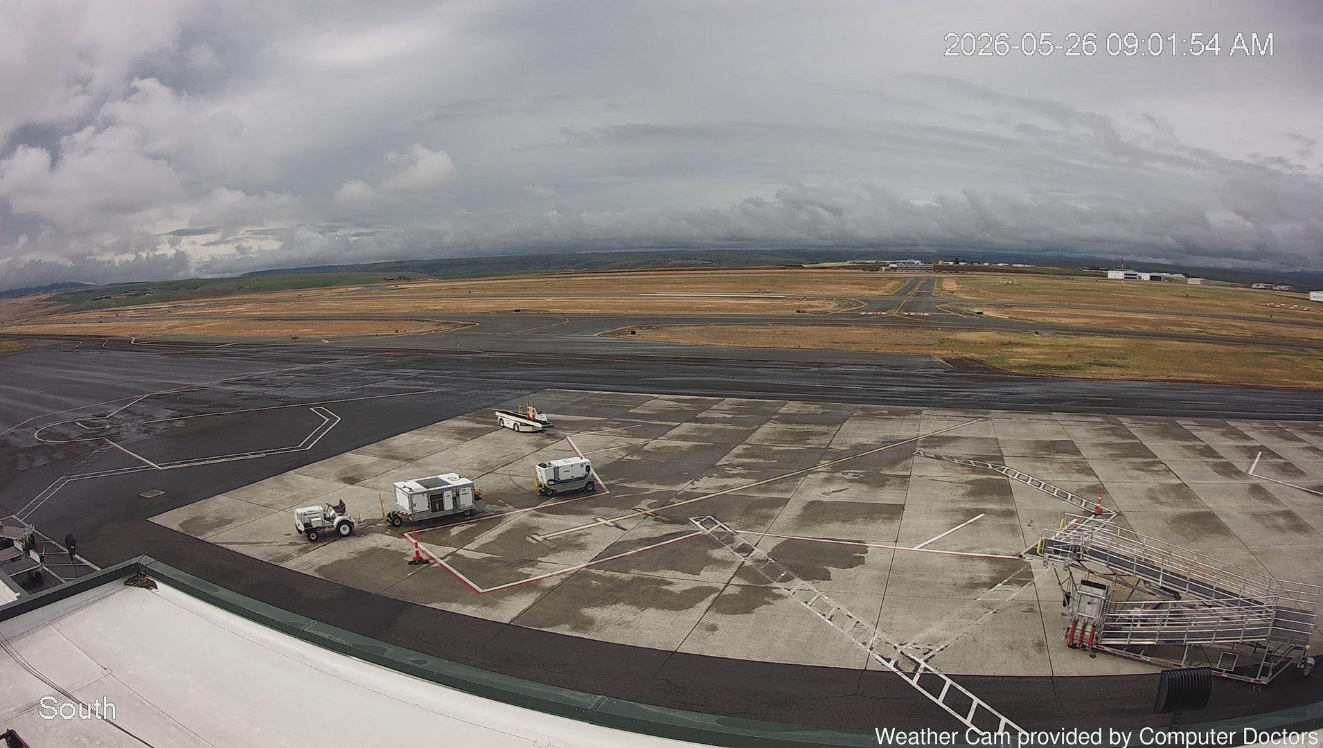 time-lapse frame, South webcam