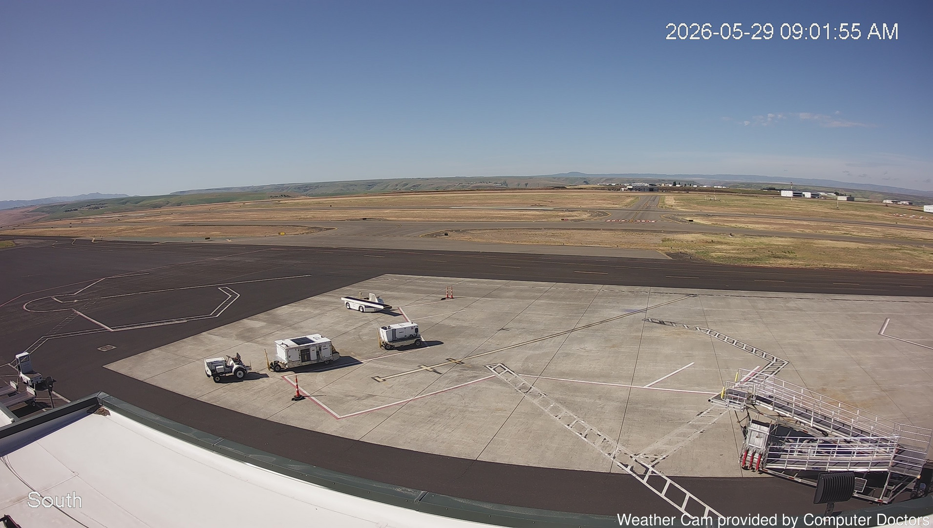 time-lapse frame, South webcam