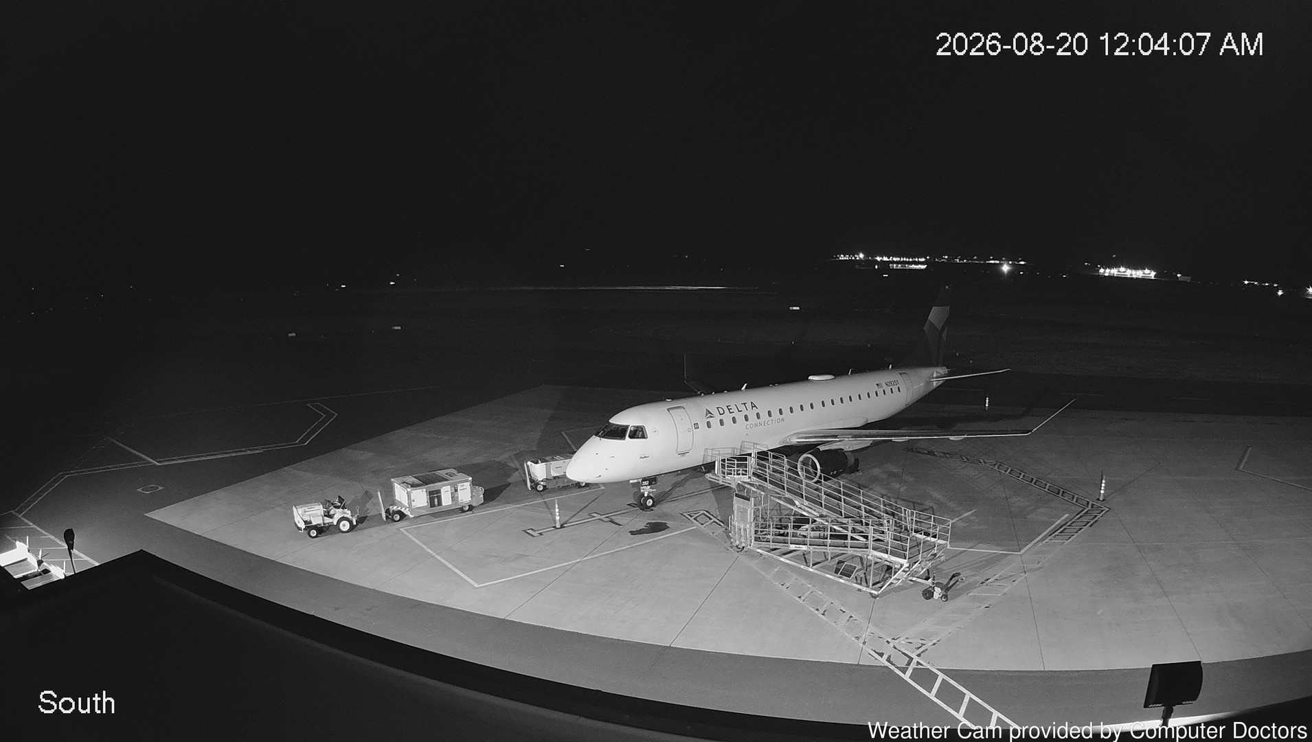 time-lapse frame, South webcam