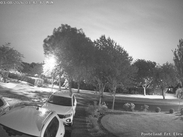 time-lapse frame, Ponteland Front Elev webcam