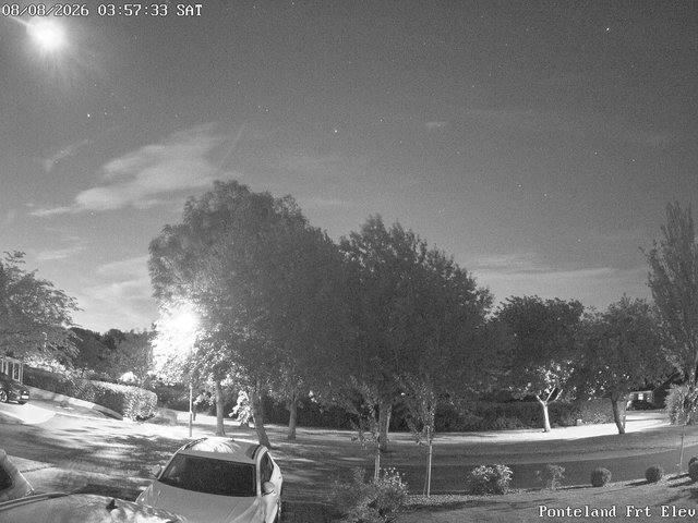 time-lapse frame, Ponteland Front Elev webcam