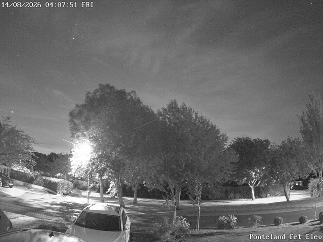 time-lapse frame, Ponteland Front Elev webcam
