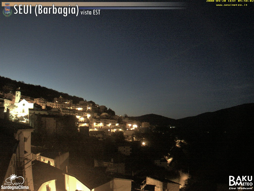 time-lapse frame, Seui EST webcam