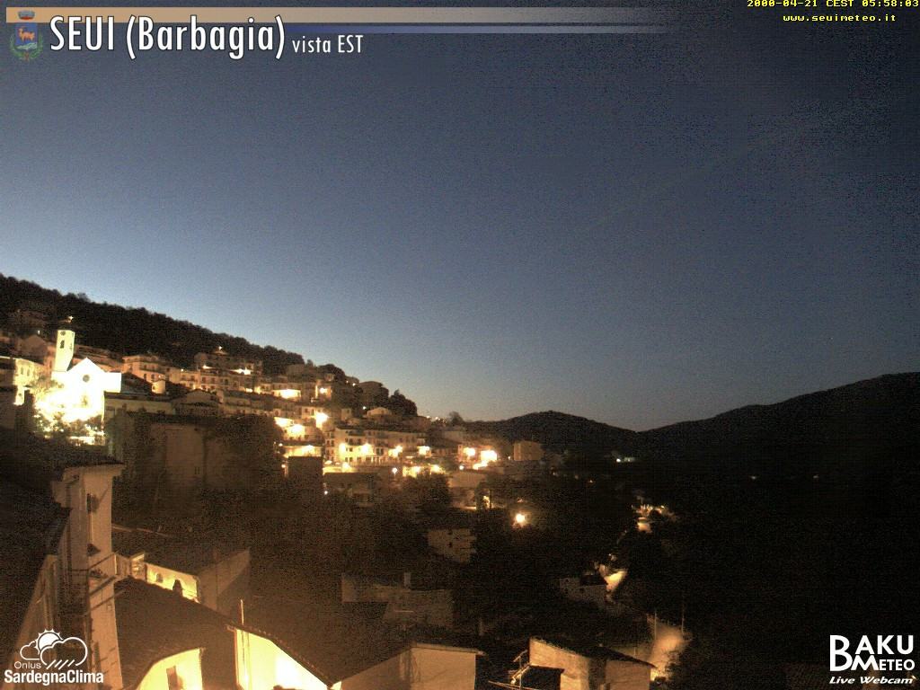 time-lapse frame, Seui EST webcam