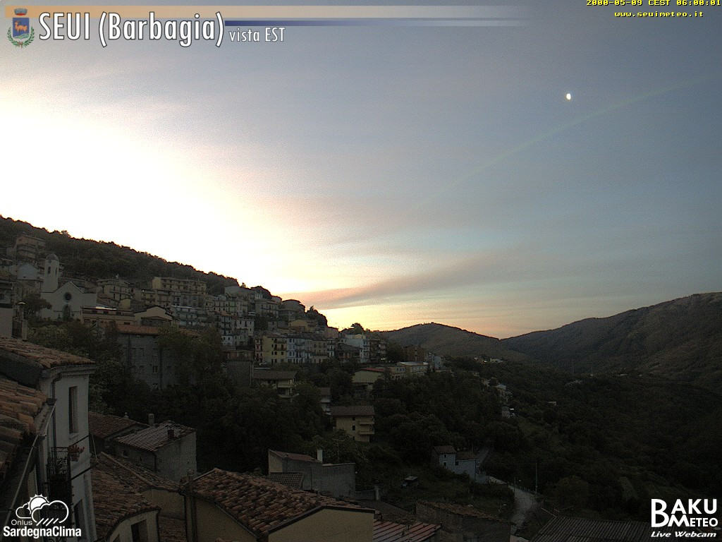 time-lapse frame, Seui EST webcam