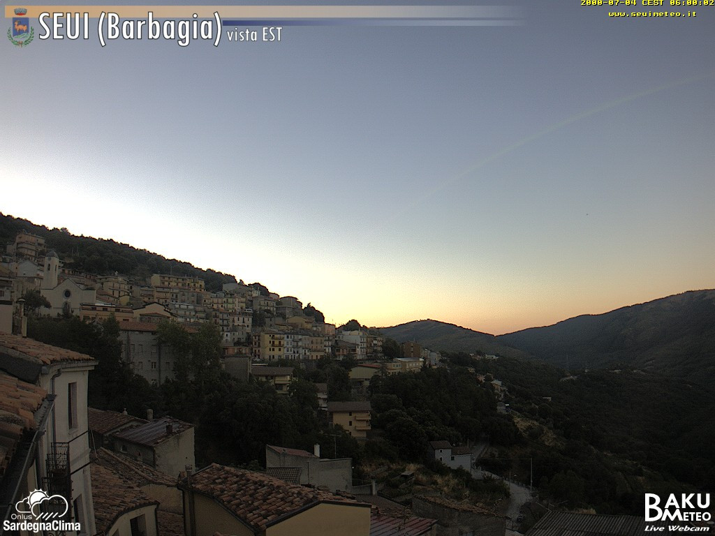 time-lapse frame, Seui EST webcam