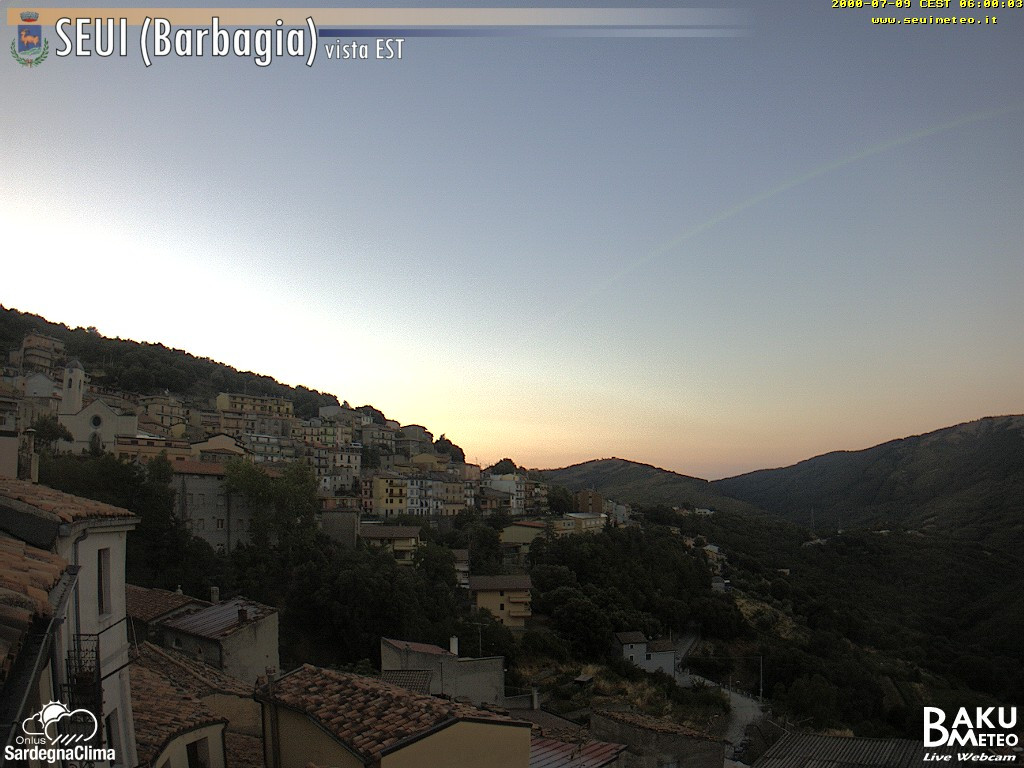 time-lapse frame, Seui EST webcam