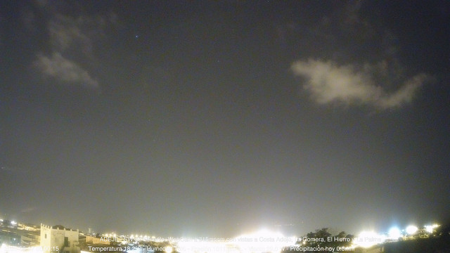 time-lapse frame, Adeje SW webcam