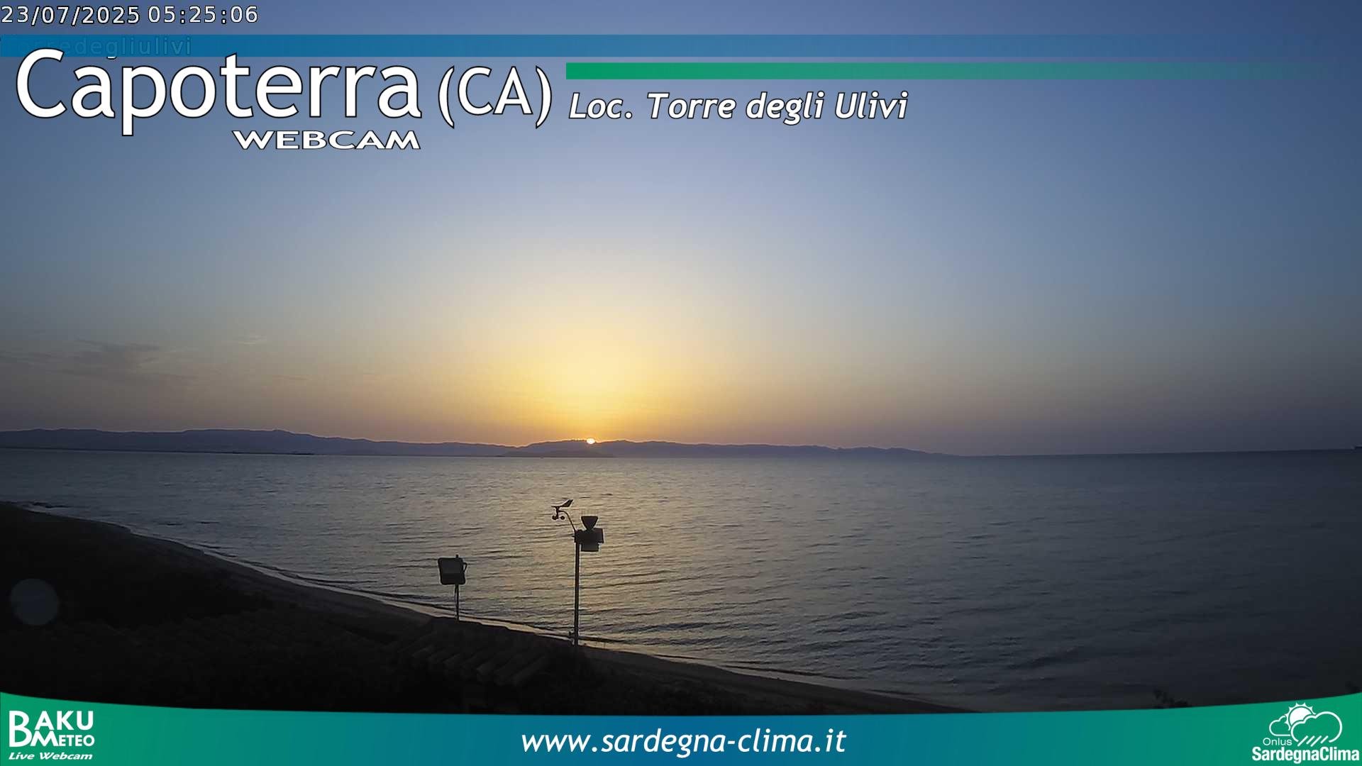 time-lapse frame, Capoeterra Torre degli Ulivi webcam