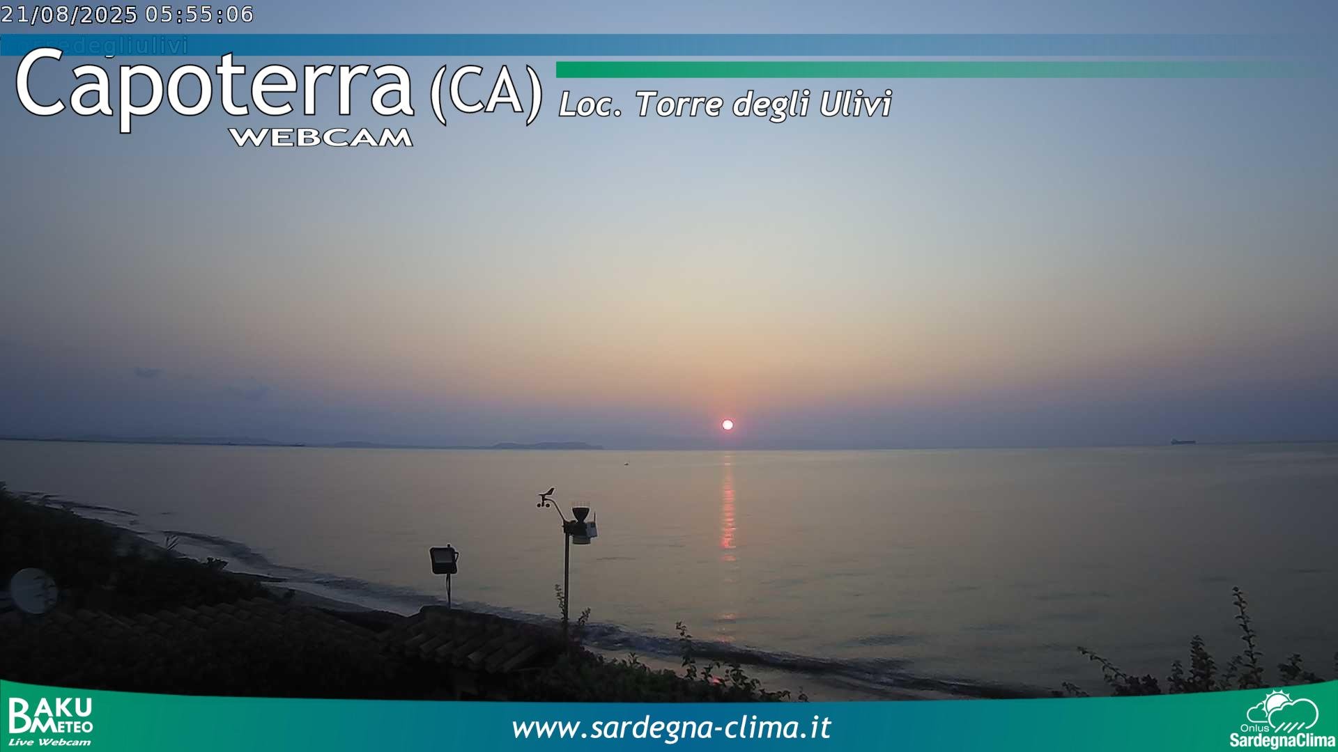 time-lapse frame, Capoeterra Torre degli Ulivi webcam