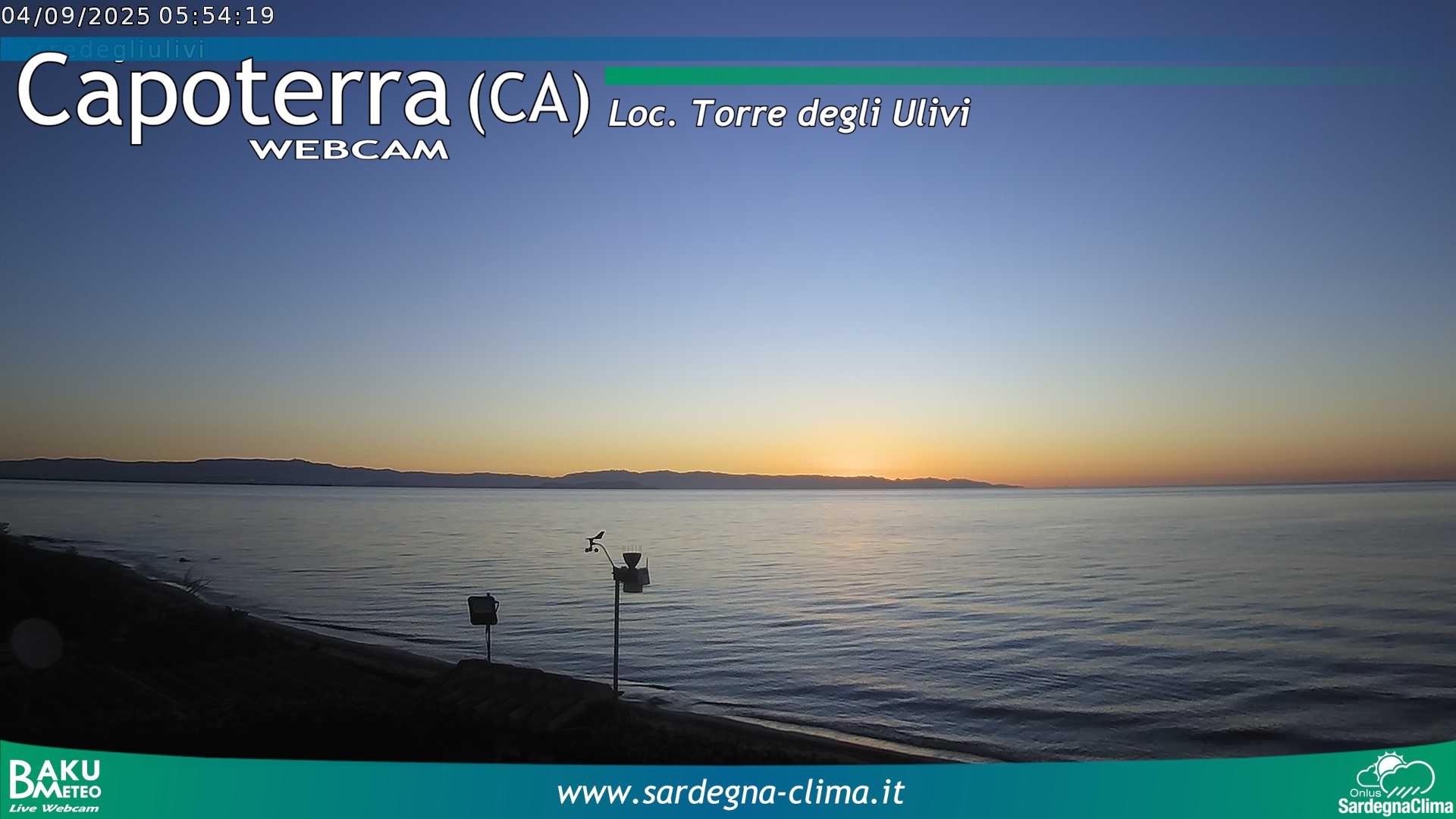 time-lapse frame, Capoeterra Torre degli Ulivi webcam