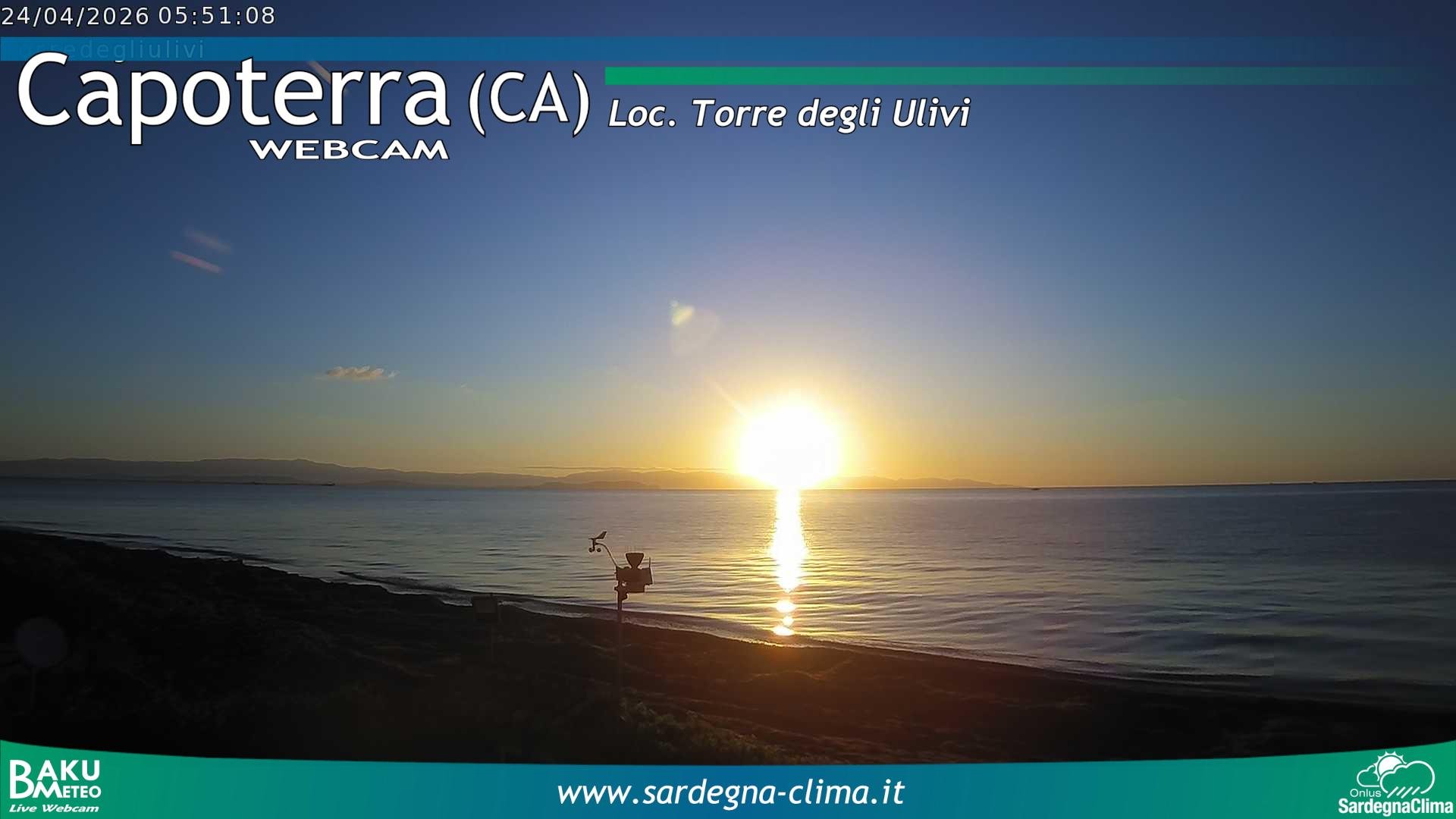 time-lapse frame, Capoeterra Torre degli Ulivi webcam