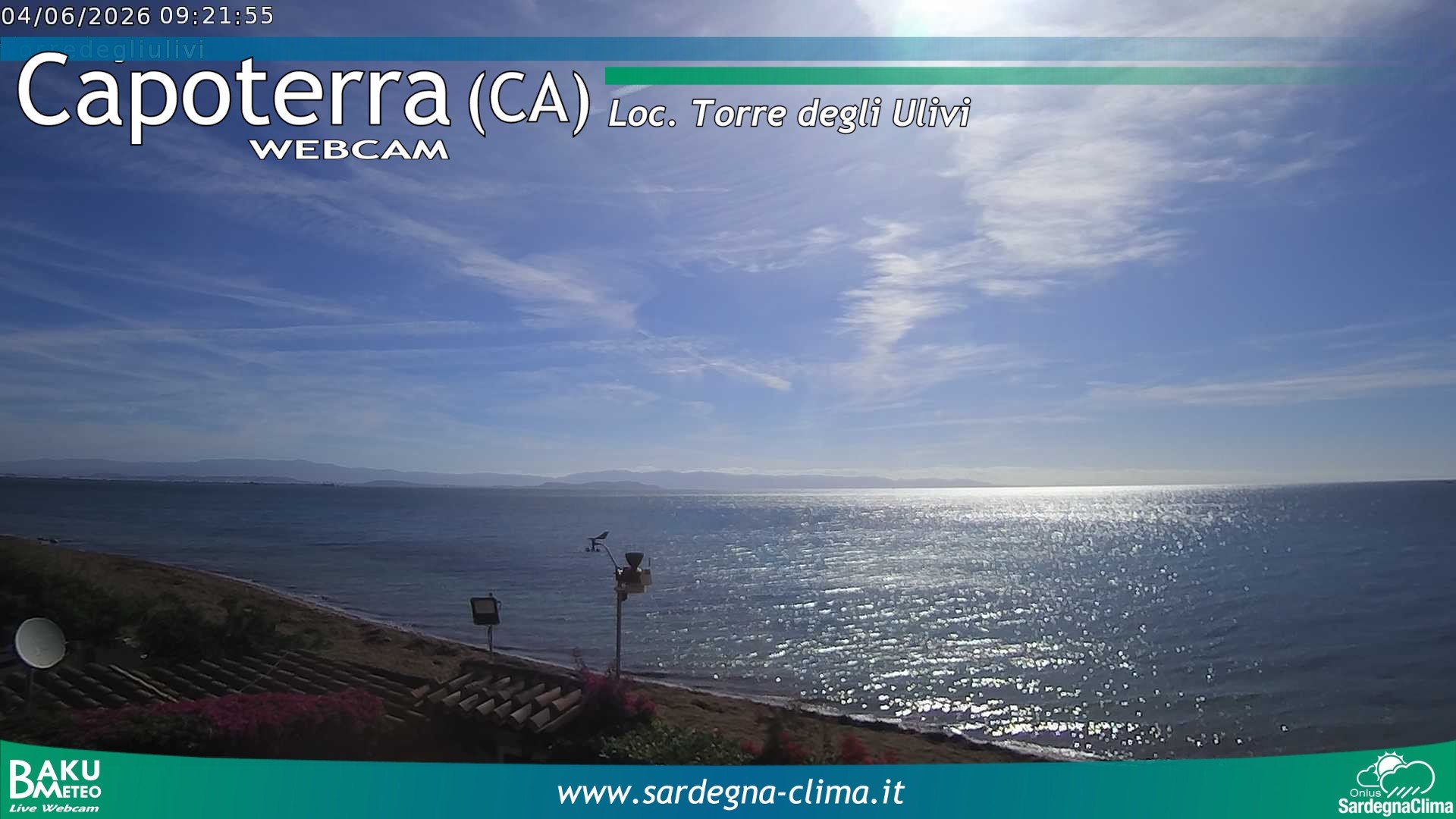 time-lapse frame, Capoeterra Torre degli Ulivi webcam