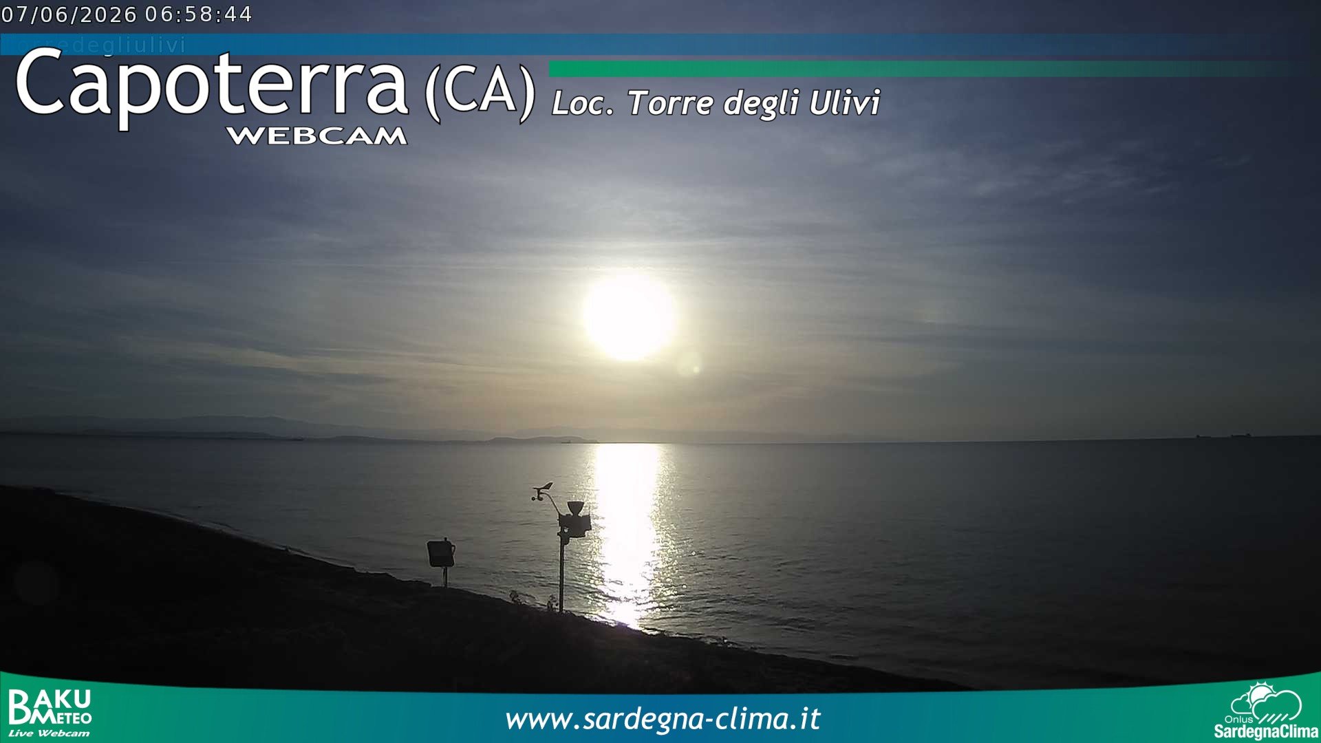 time-lapse frame, Capoeterra Torre degli Ulivi webcam