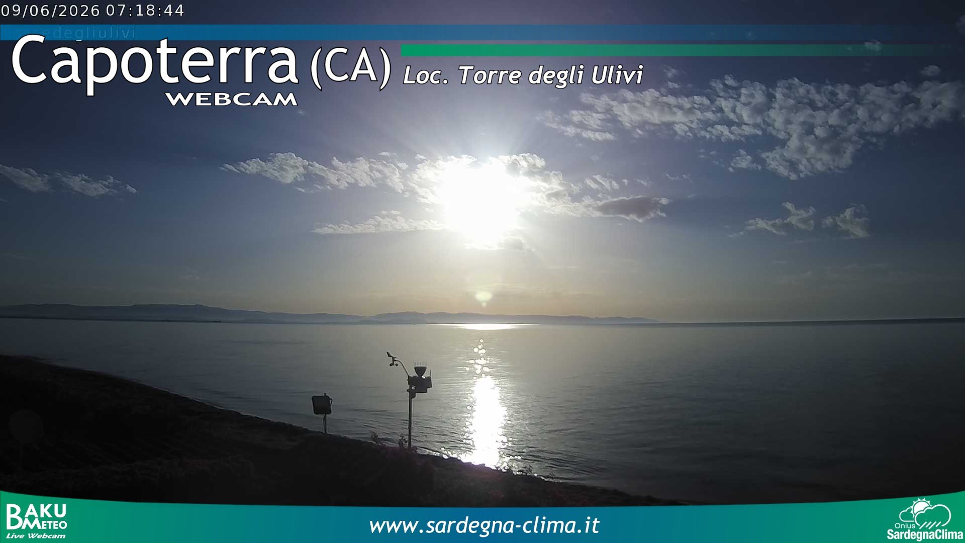 time-lapse frame, Capoeterra Torre degli Ulivi webcam