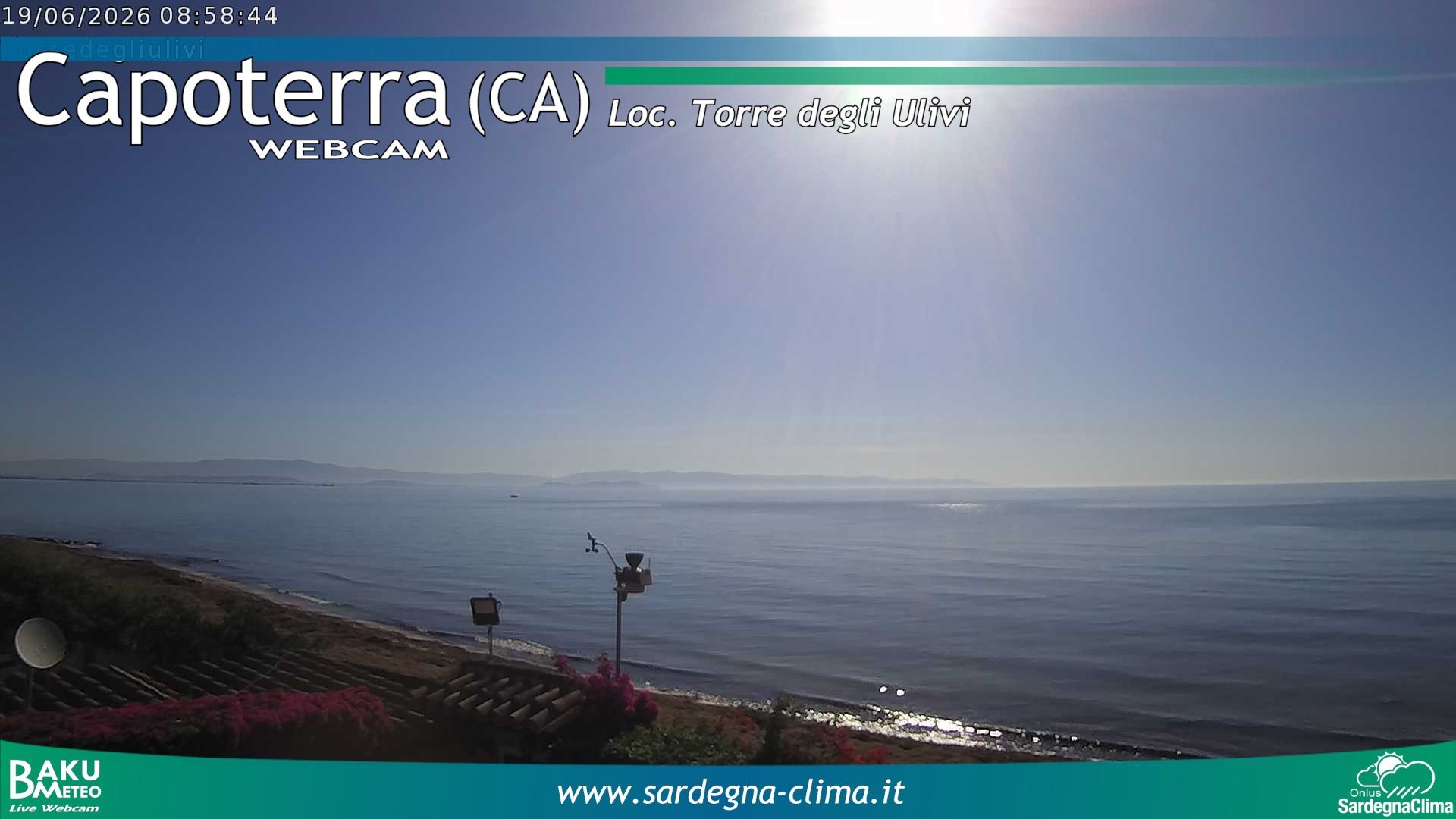 time-lapse frame, Capoeterra Torre degli Ulivi webcam