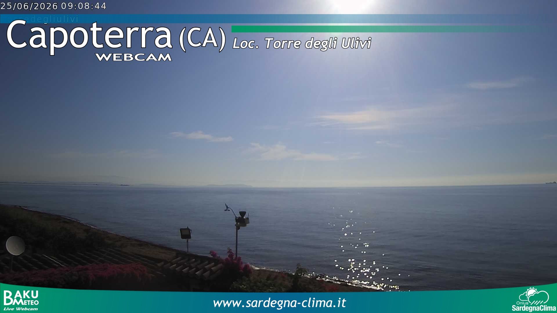 time-lapse frame, Capoeterra Torre degli Ulivi webcam