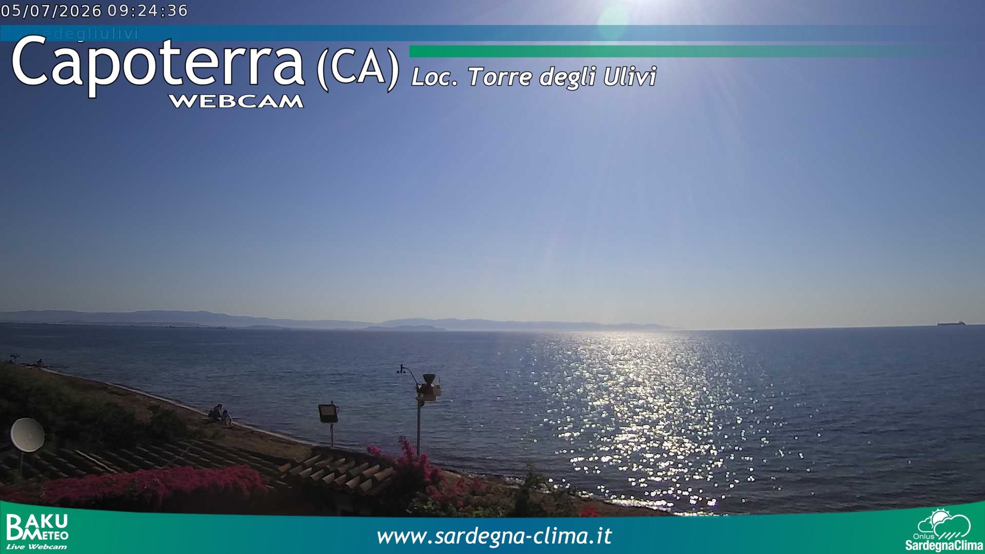 time-lapse frame, Capoeterra Torre degli Ulivi webcam