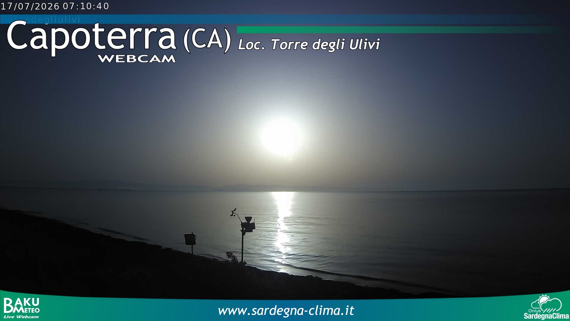time-lapse frame, Capoeterra Torre degli Ulivi webcam