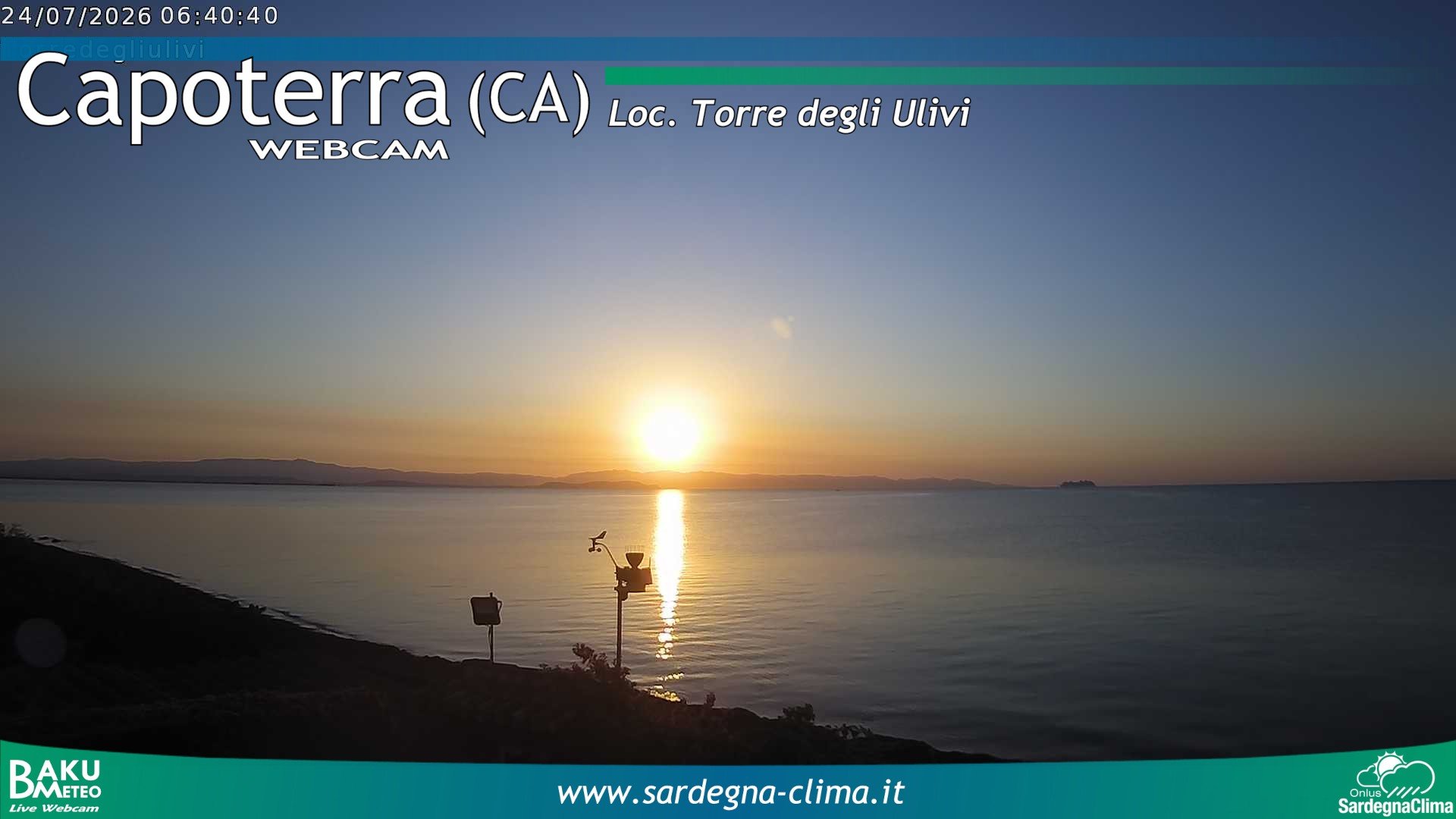 time-lapse frame, Capoeterra Torre degli Ulivi webcam