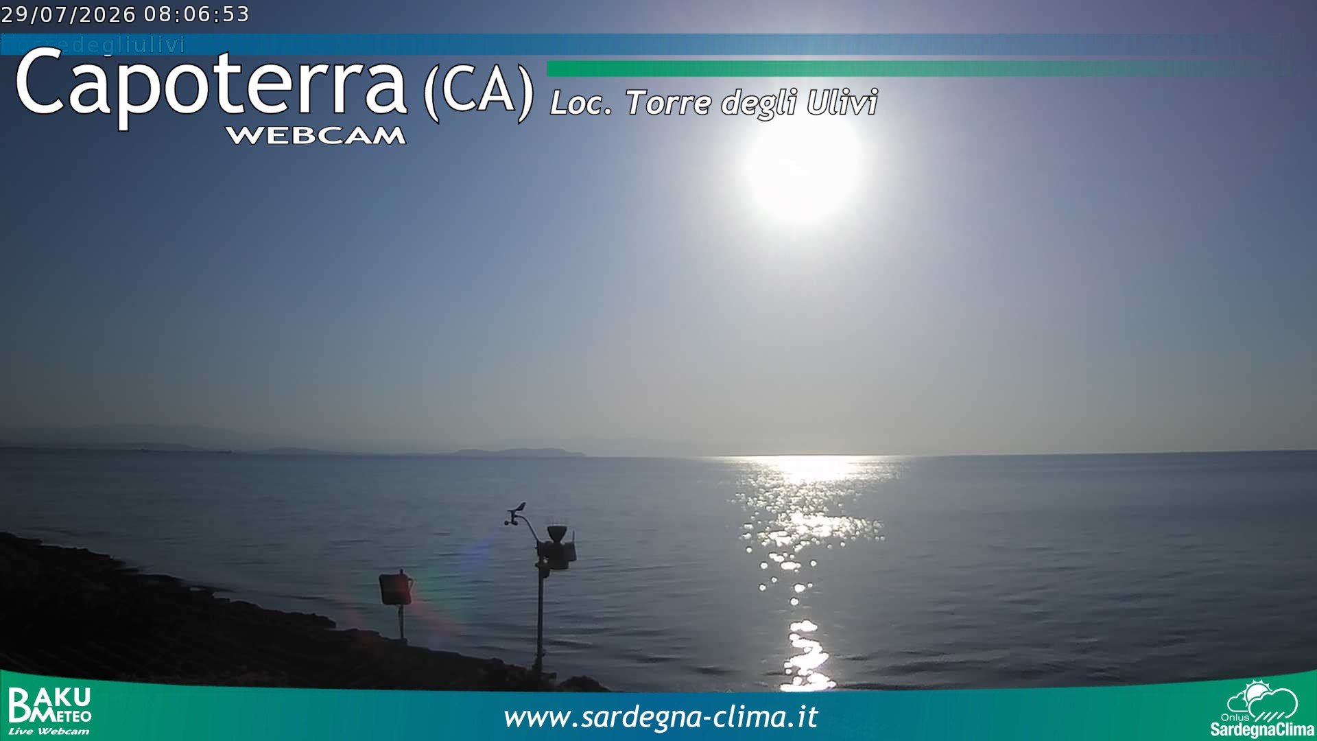 time-lapse frame, Capoeterra Torre degli Ulivi webcam