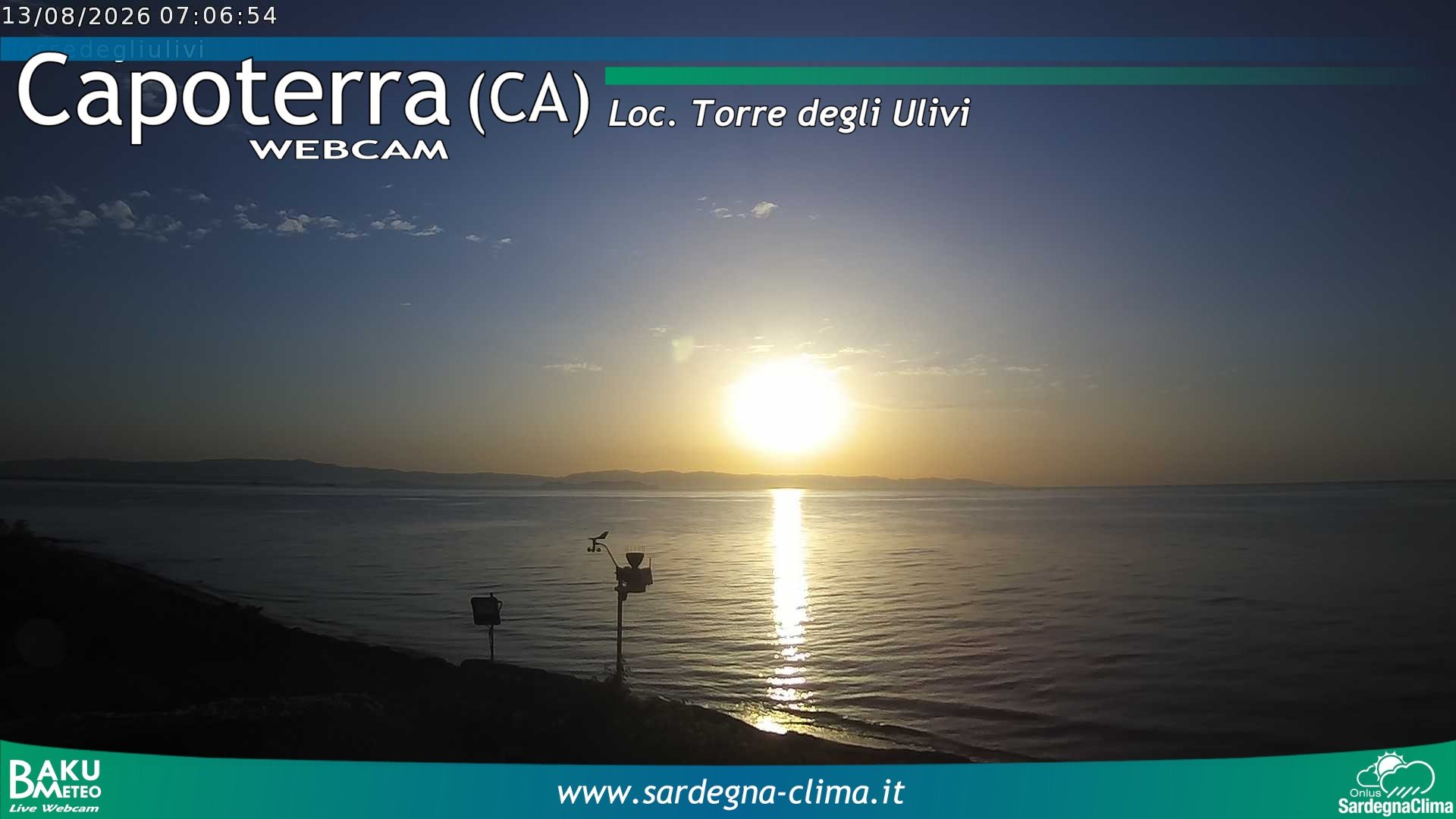 time-lapse frame, Capoeterra Torre degli Ulivi webcam