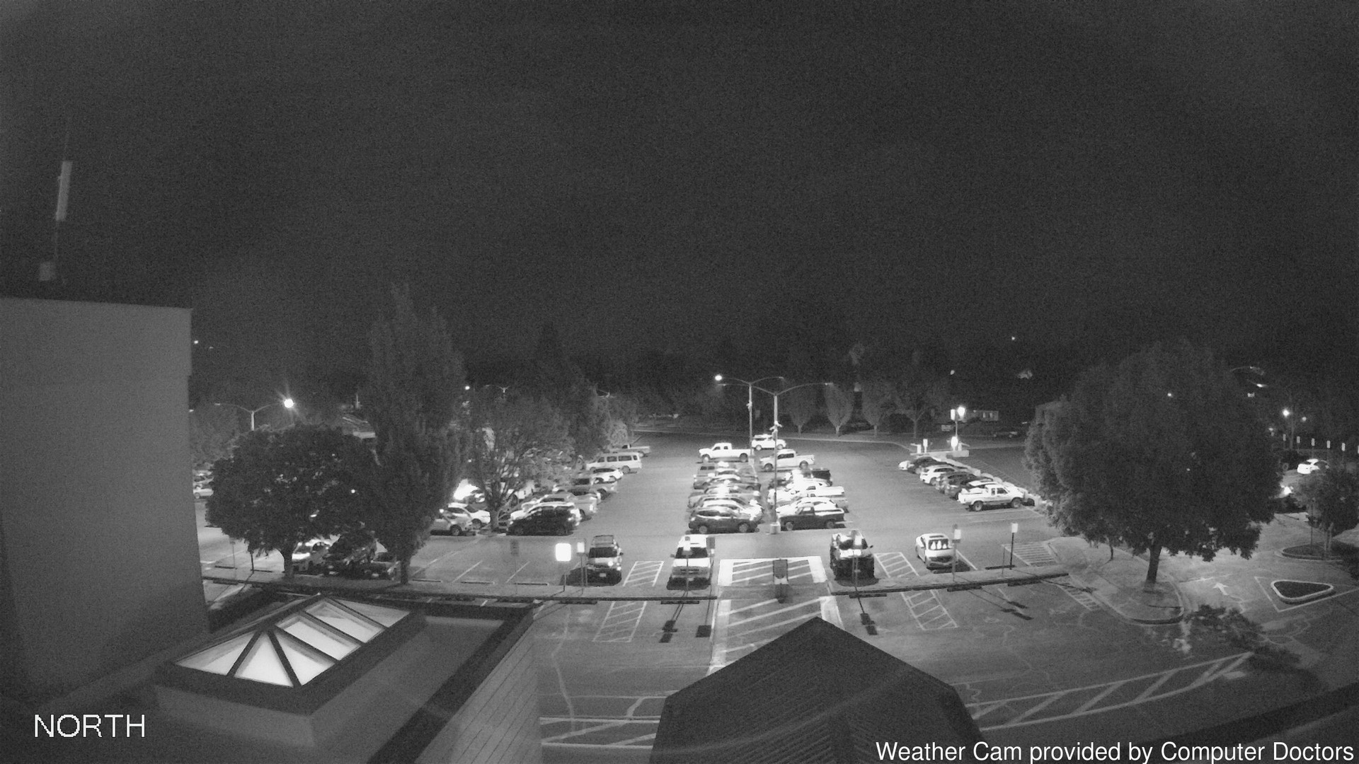 time-lapse frame, North webcam