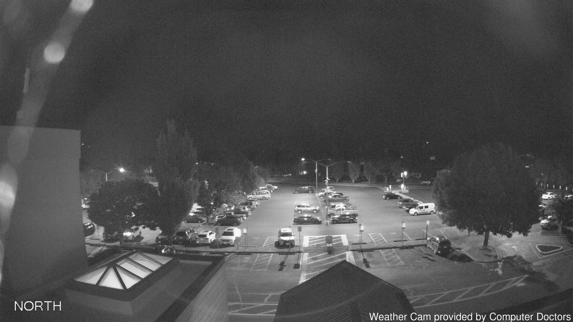 time-lapse frame, North webcam