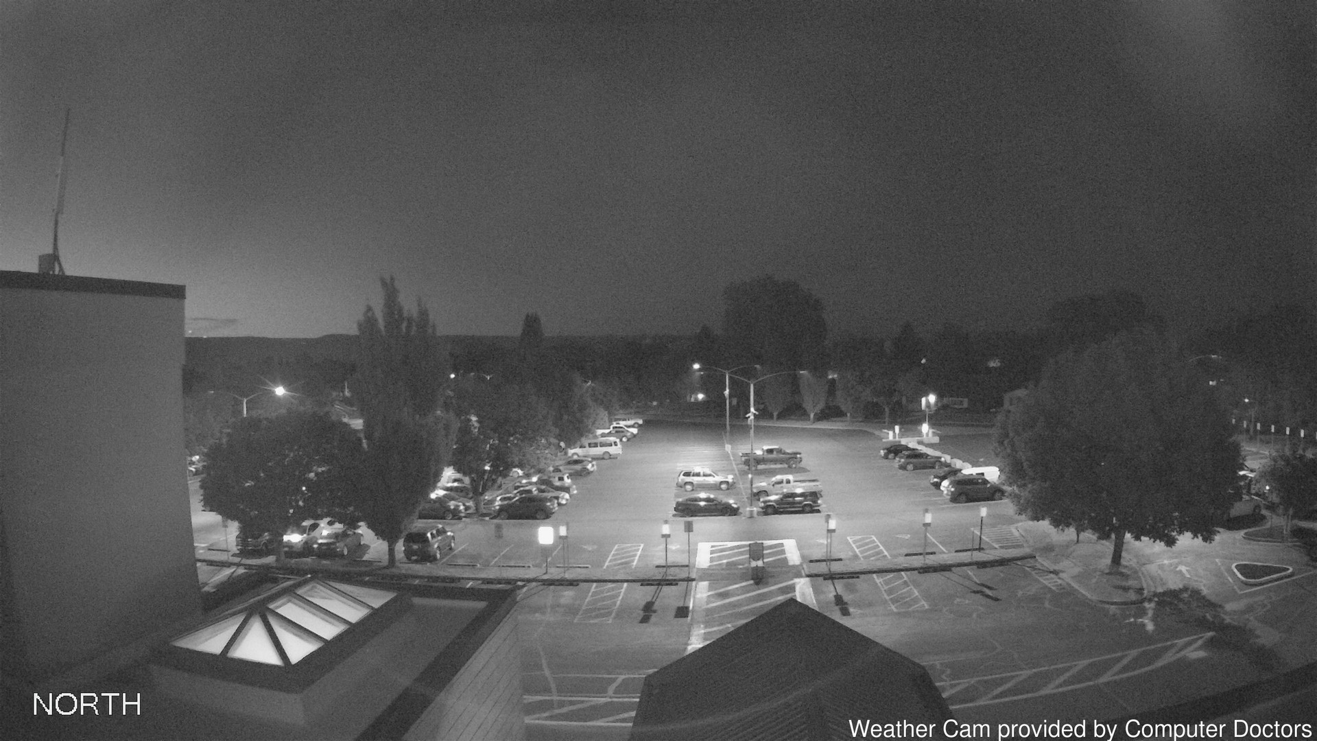 time-lapse frame, North webcam