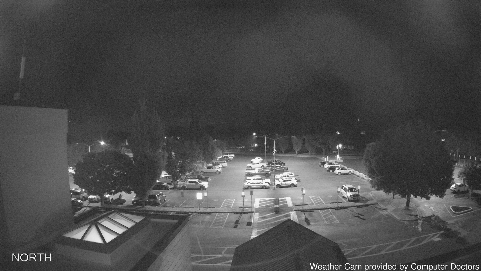 time-lapse frame, North webcam