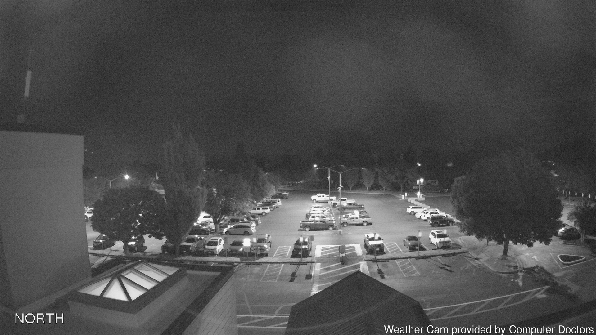 time-lapse frame, North webcam