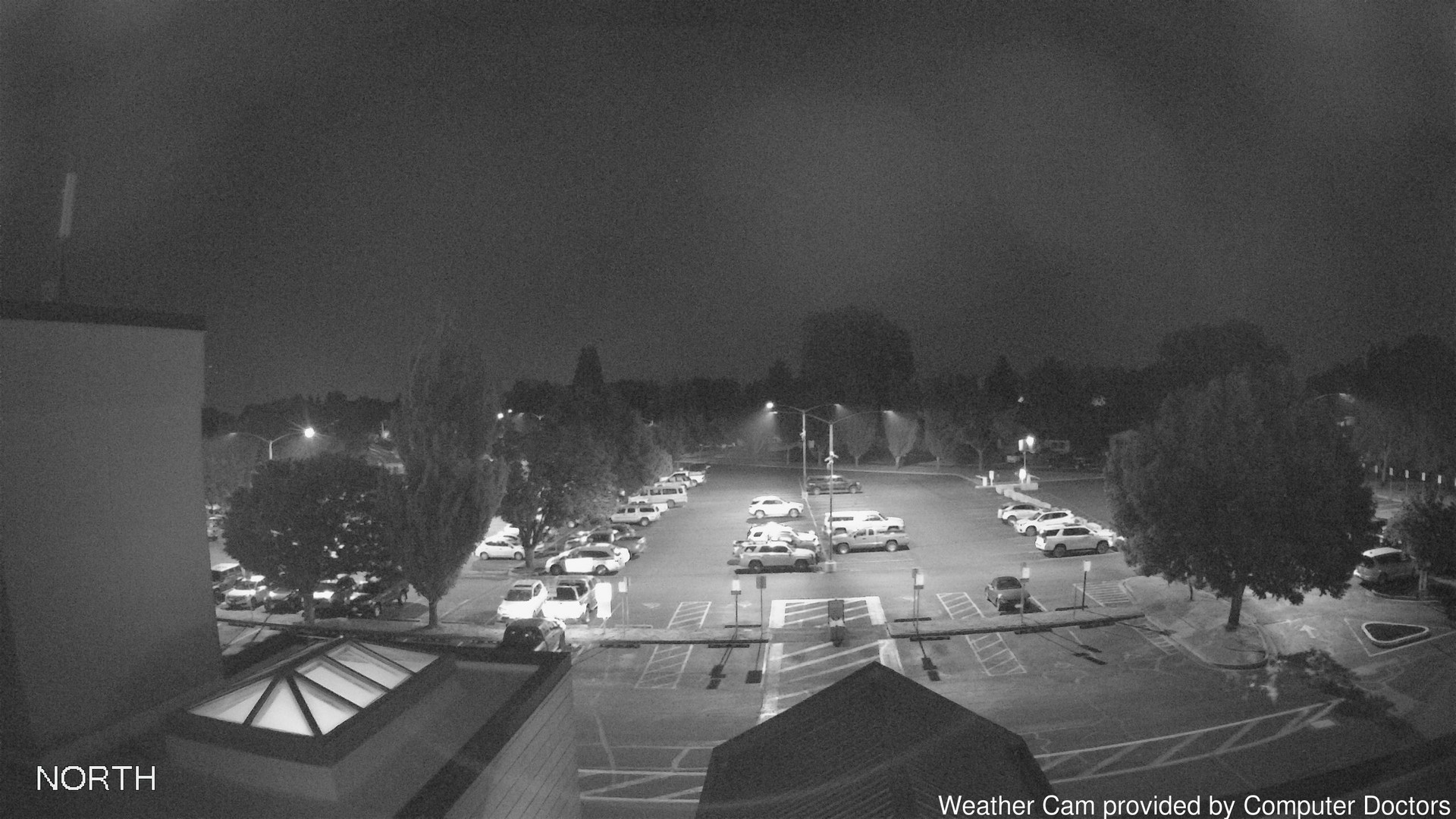 time-lapse frame, North webcam