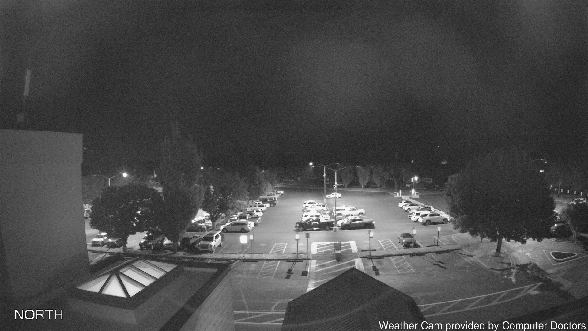 time-lapse frame, North webcam