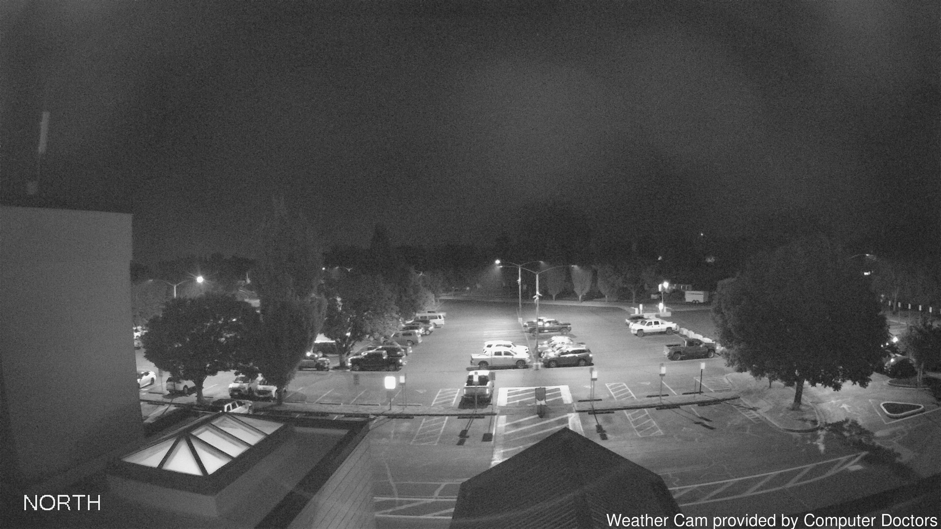 time-lapse frame, North webcam