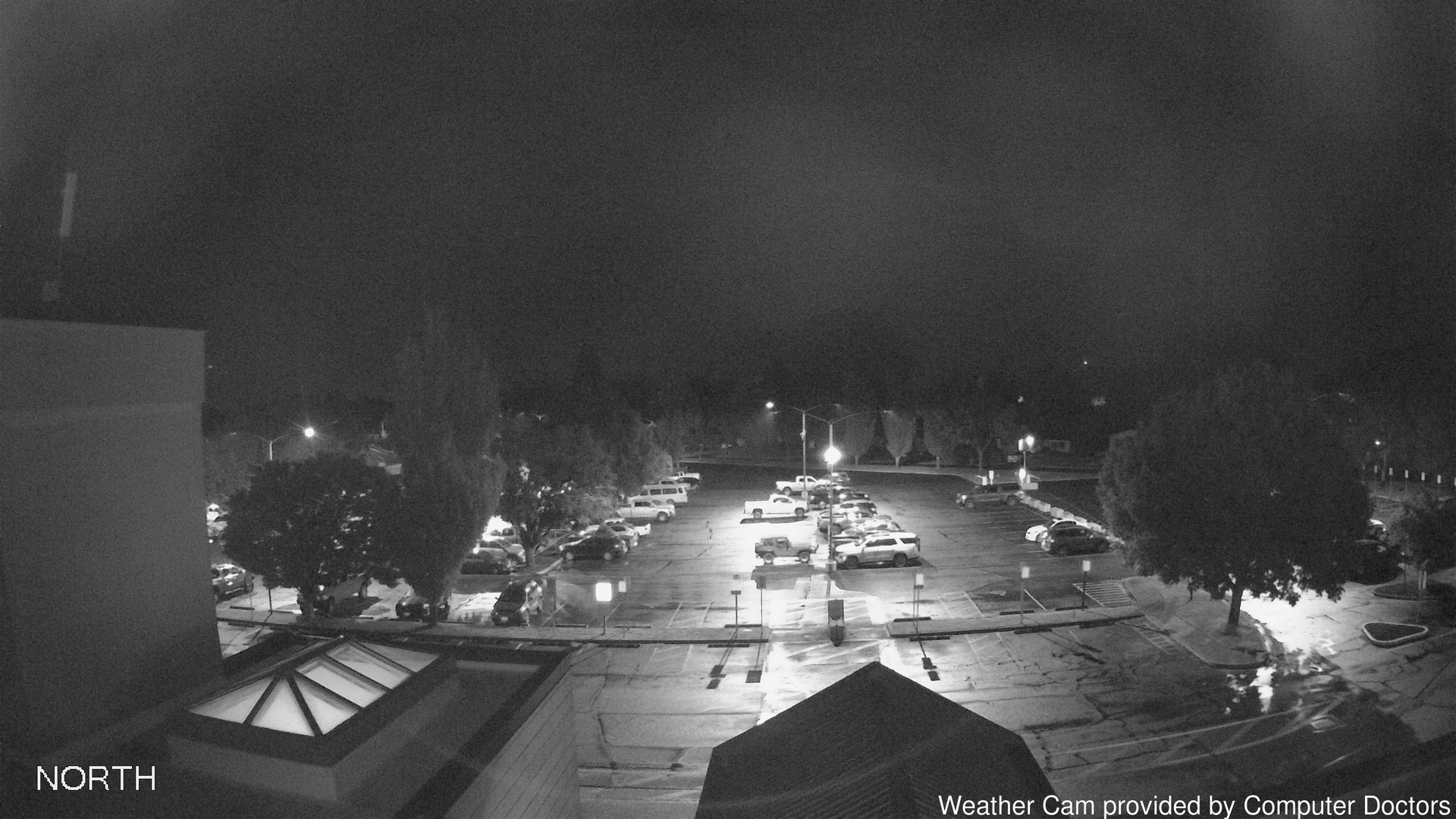 time-lapse frame, North webcam
